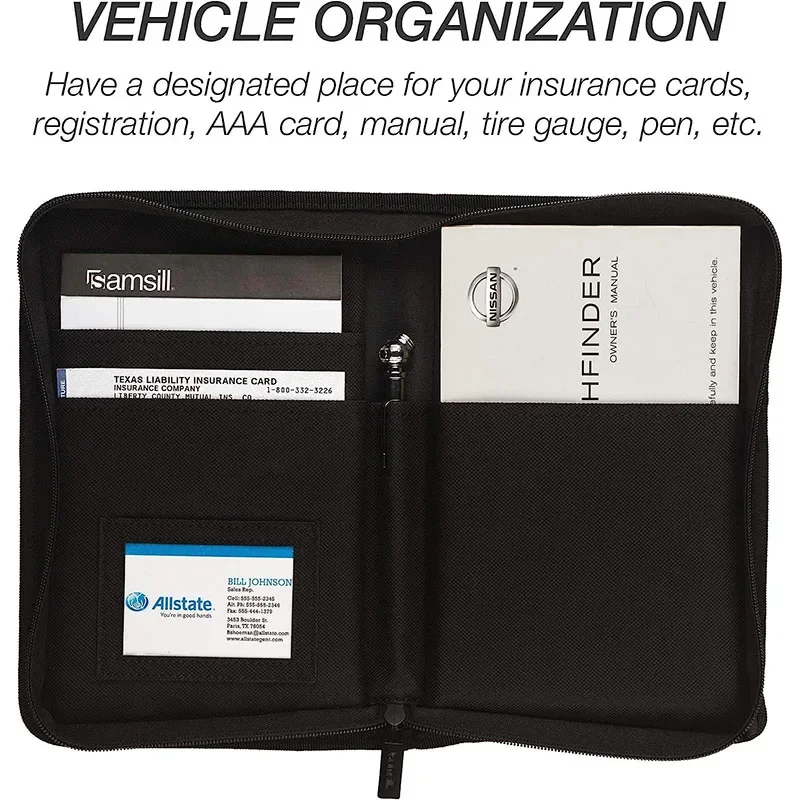 Binder Storage Box - Soporte de nailon para registro de