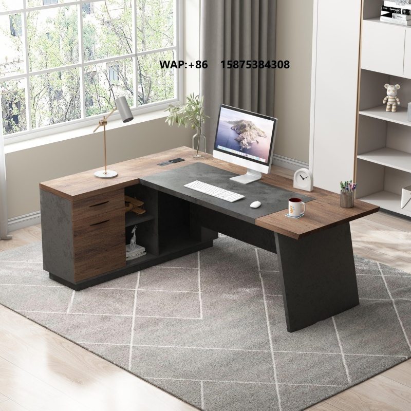 Office Furniture In Usa - Escritorio de Computadora Moderno con Cajones