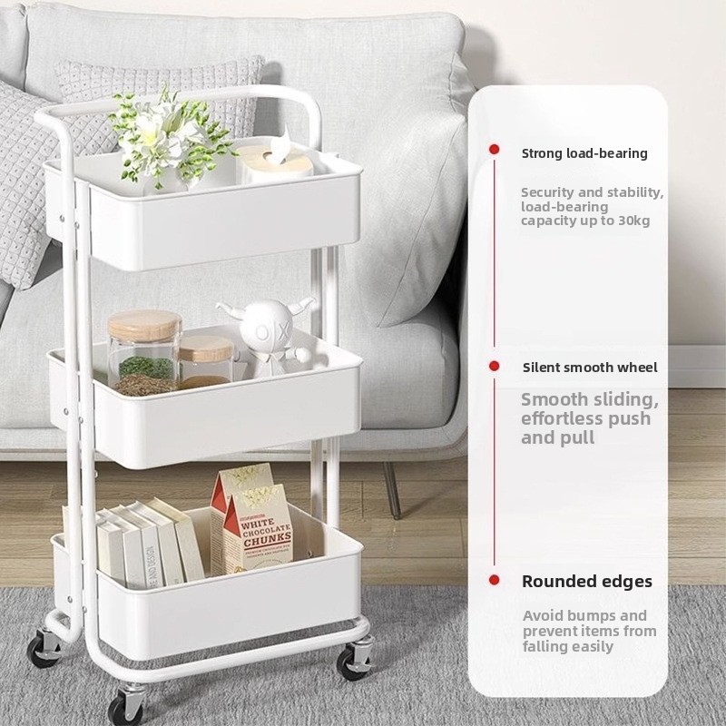 Book Cart Rolling - Carrito de Almacenamiento Móvil para Arte