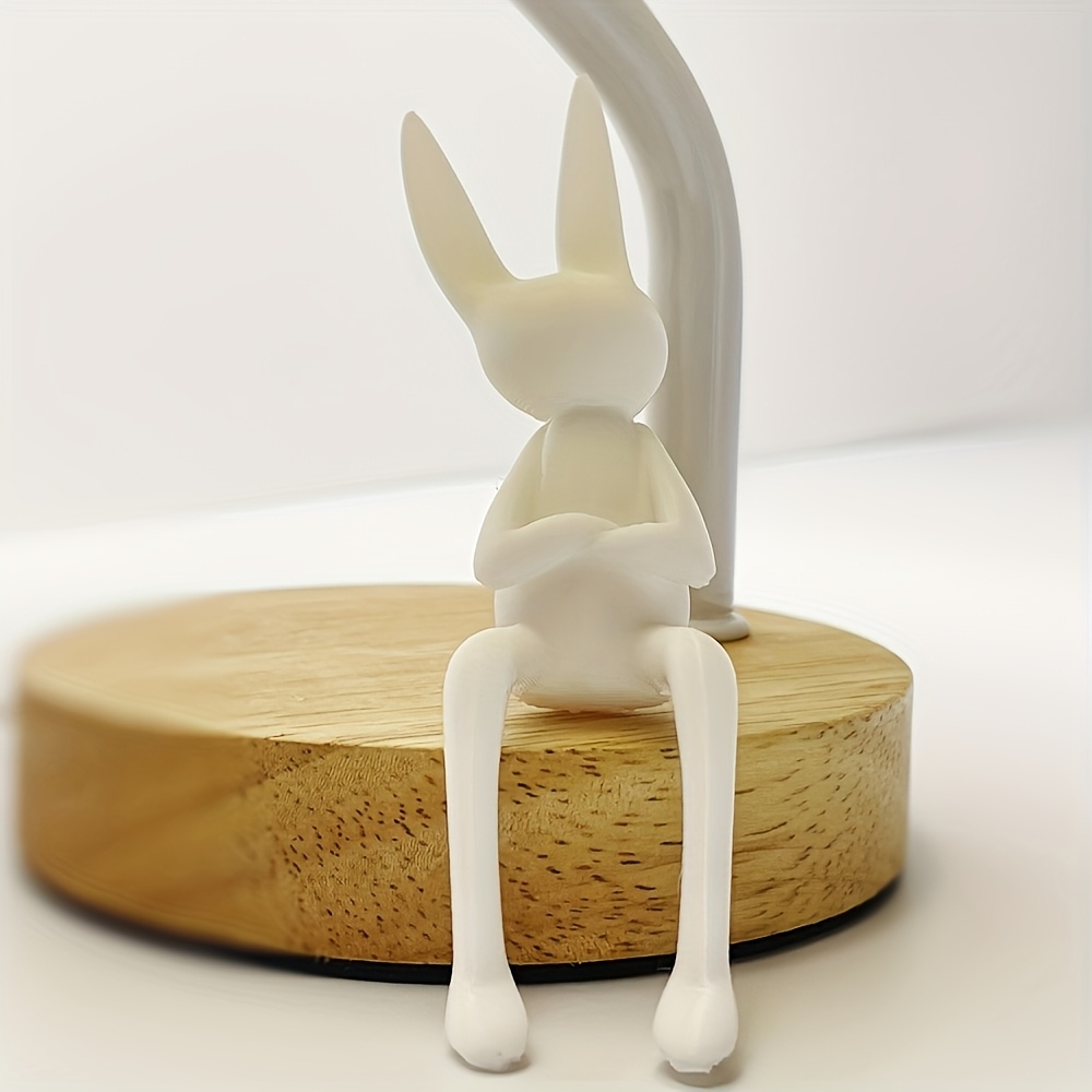 Office Furniture Set - Juego de 2 figuras de conejitos