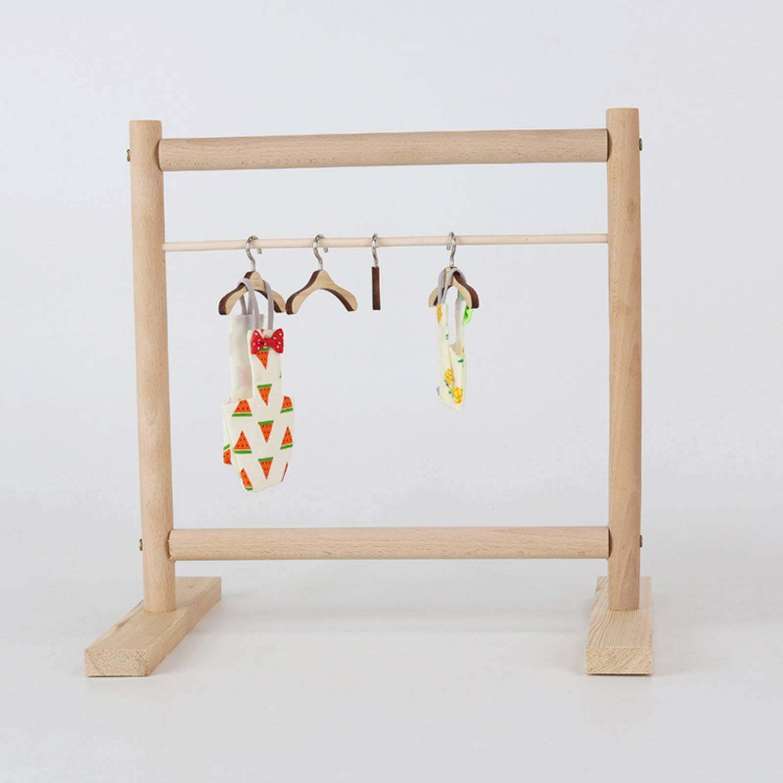 Coat Rack Standing - Perchero de madera para ropa de