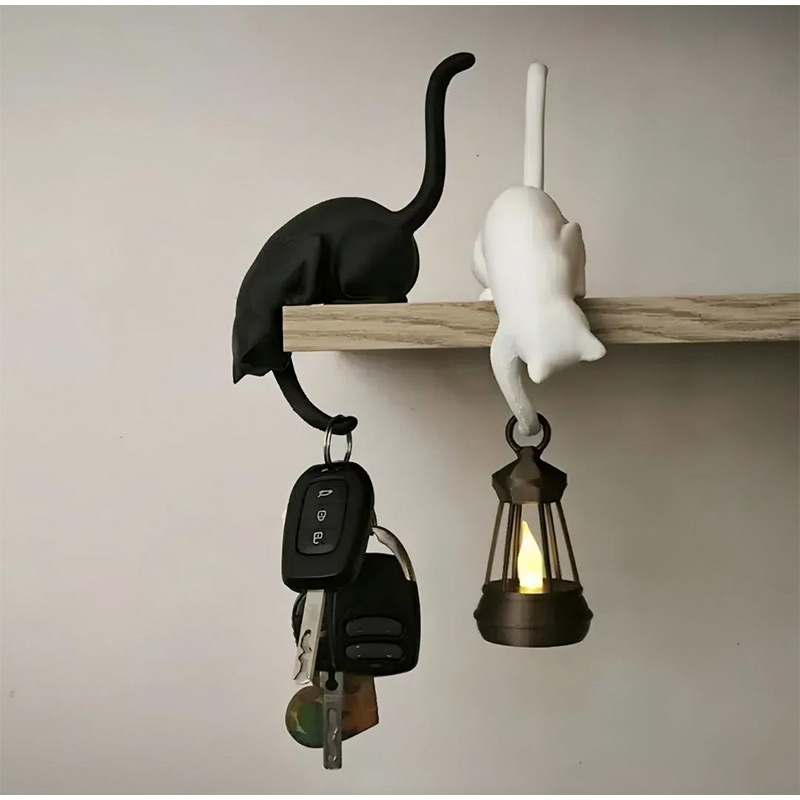 Cubicle Shelf Organizer - Gancho de estante gótico con forma