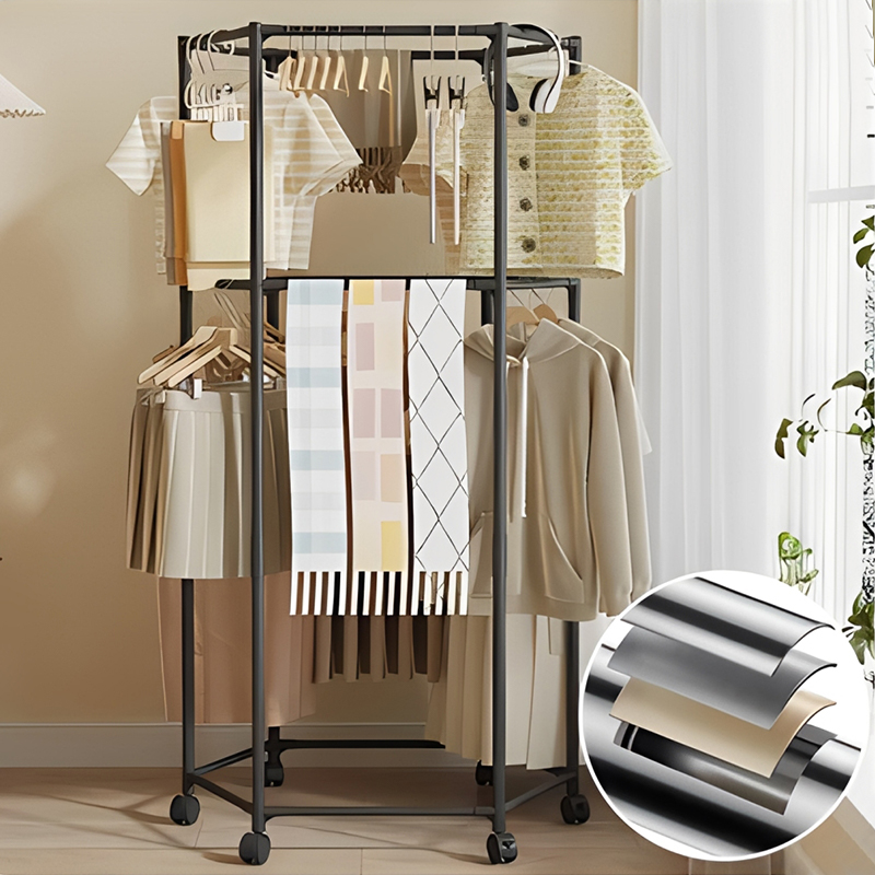 Perchero giratorio hexagonal p - Coat Rack Standing reseña y precio