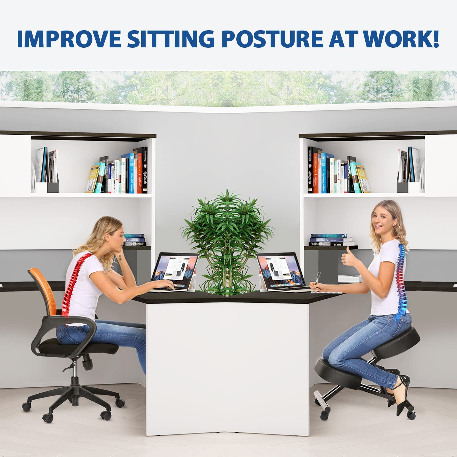 Silla Ergonómica para Arrodill - Furniture Chairs For Office reseña y precio