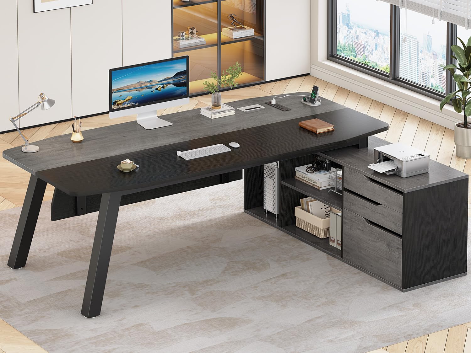 Escritorio Ejecutivo de 71 Pul - Office Furniture In Usa reseña y precio