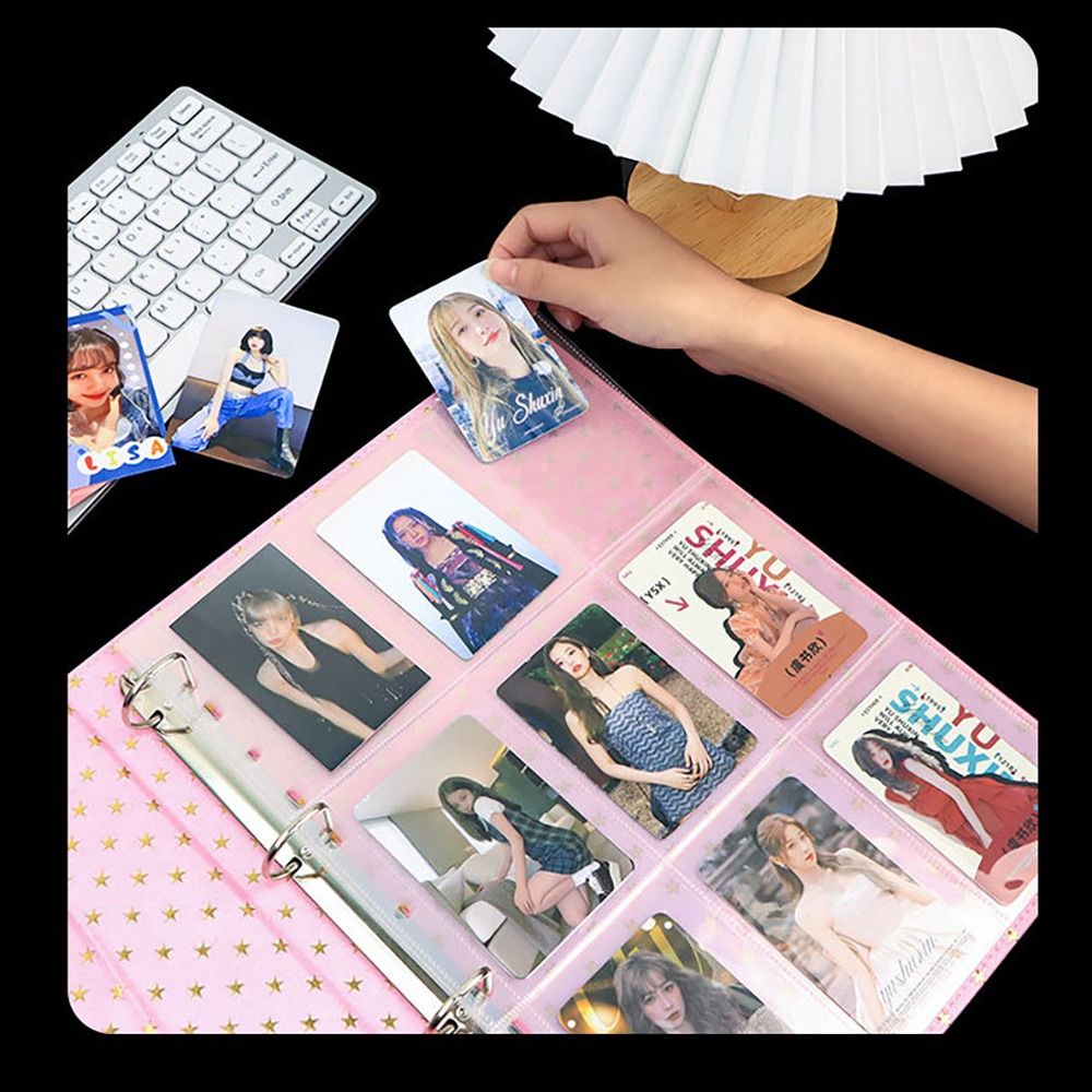 Hojas de carpeta A4 Kpop, fund - Binder Storage Box reseña y precio