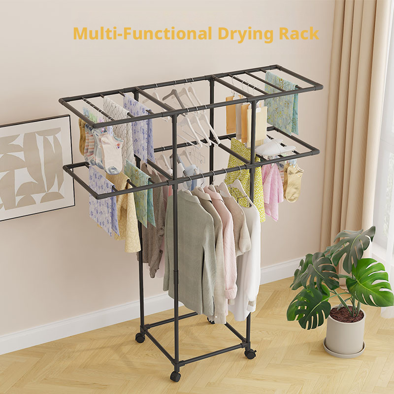 Perchero con Ruedas para Secar - Coat Rack Standing reseña y precio