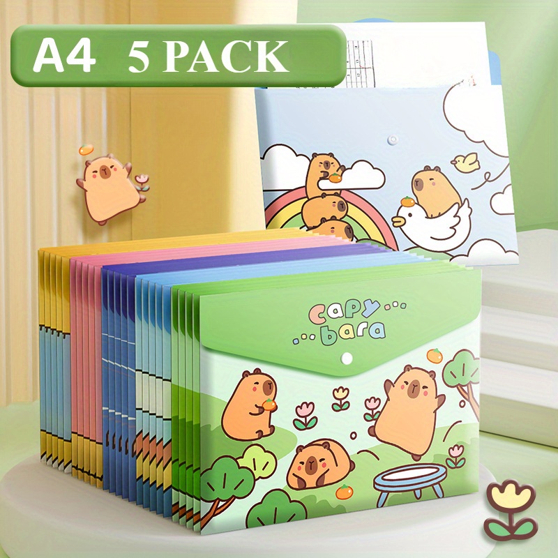 5 uds. de bolsas para archivos - Binder Storage Box reseña y precio