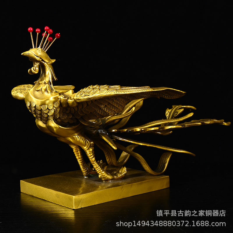 Adorno de latón Han Lucky Char - Office Furniture Phoenix reseña y precio