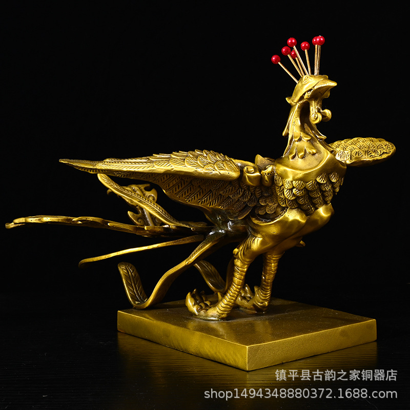 Adorno de latón Han Lucky Char - Office Furniture Phoenix reseña y precio