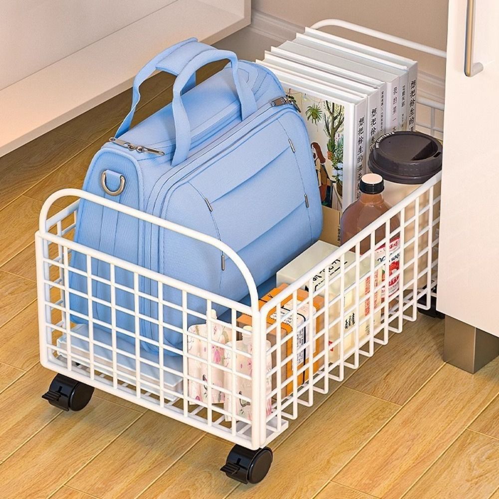 Caja de almacenamiento de libr - Book Cart Rolling reseña y precio