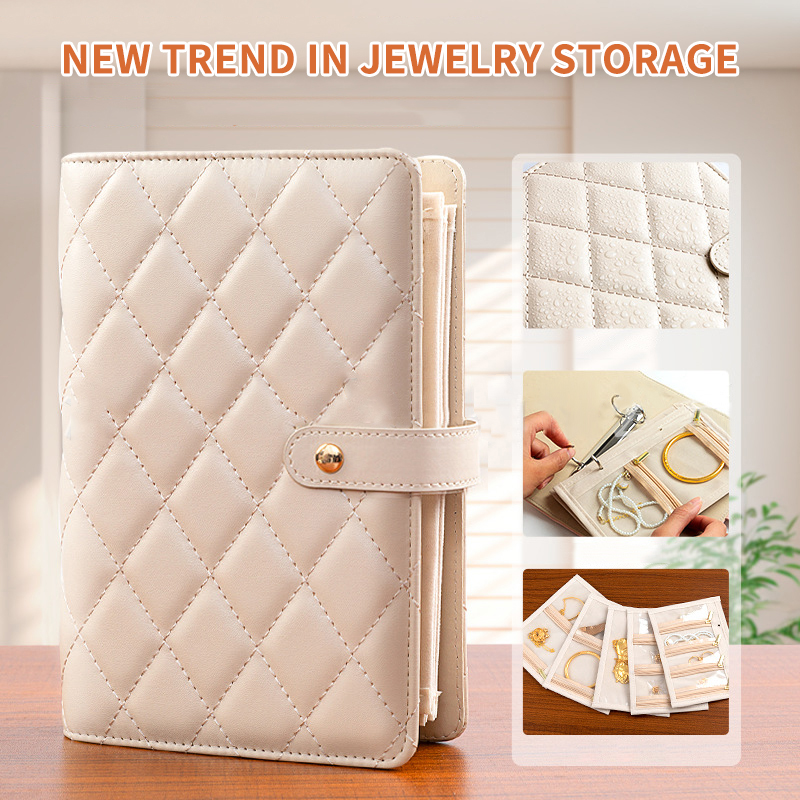 Caja organizadora de joyas de  - Binder Storage Box reseña y precio