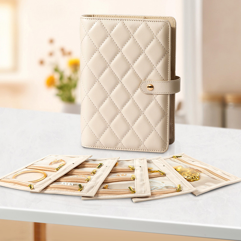 Caja organizadora de joyas de  - Binder Storage Box reseña y precio