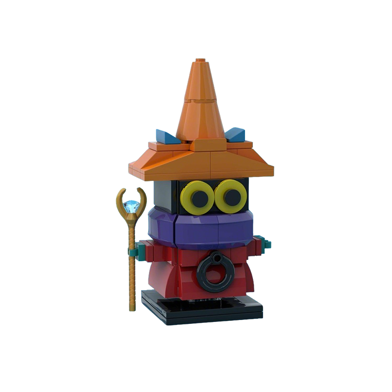 105 piezas MOC Orko Figura de  - Cubicle Shelf Organizer reseña y precio