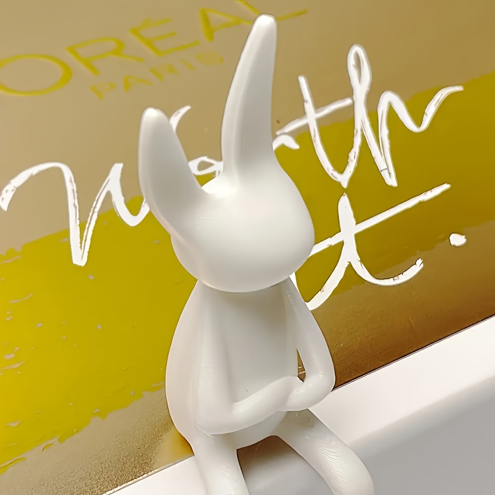 Juego de 2 figuras de conejito - Office Furniture Set reseña y precio