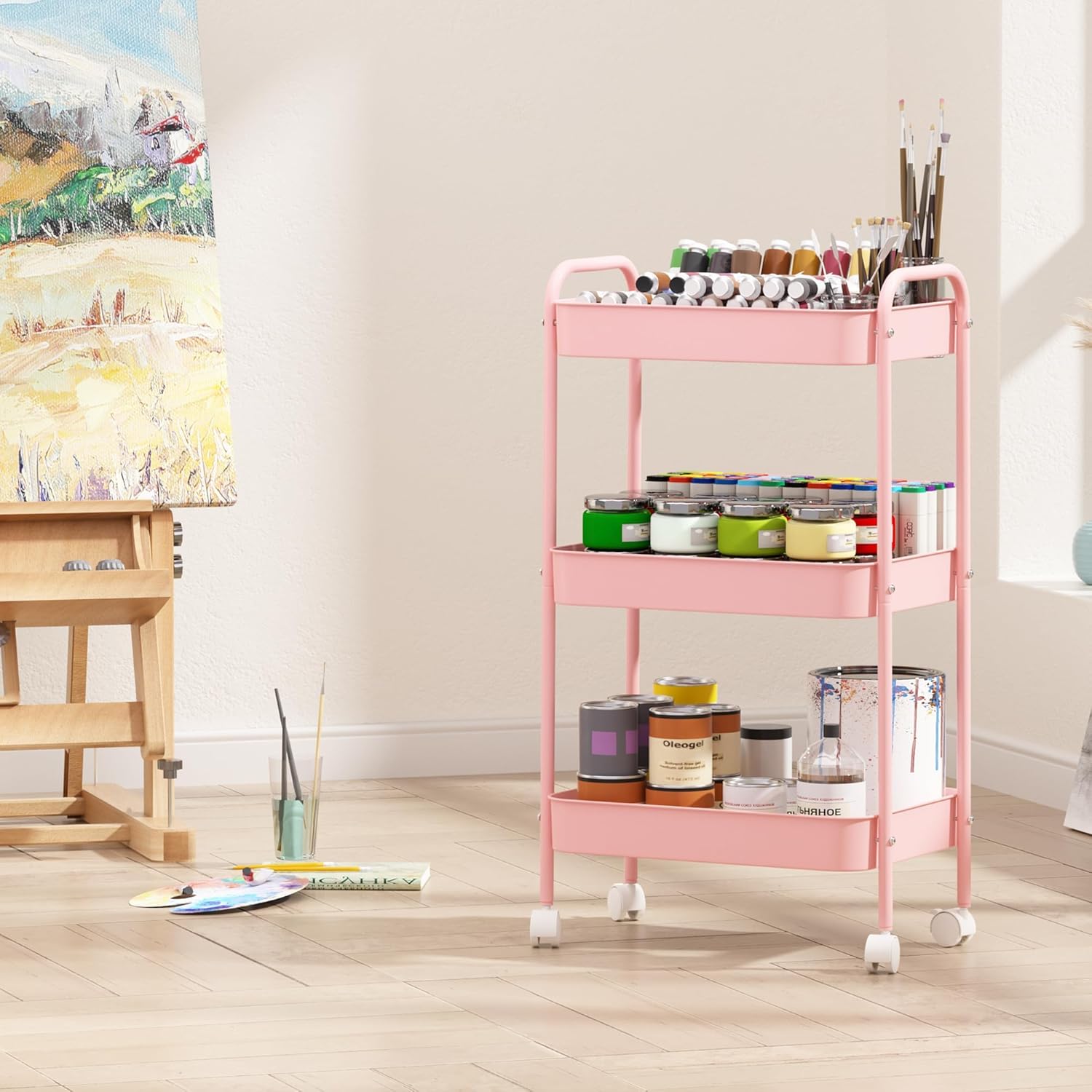 Carrito de Almacenamiento Roda - Book Cart Rolling reseña y precio