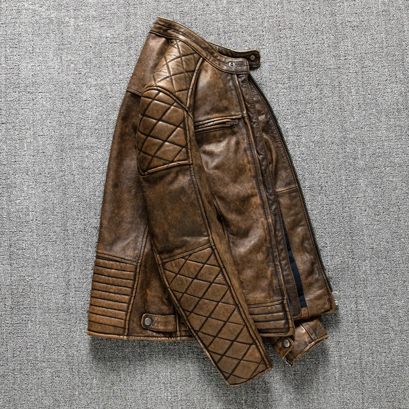 Chaqueta de Cuero Vintage para - Coat Rack Standing reseña y precio