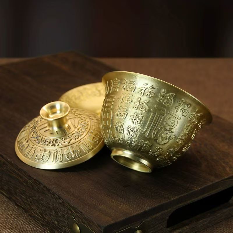 Juego de Tazas Gaiwan de Latón - Office Furniture Phoenix reseña y precio