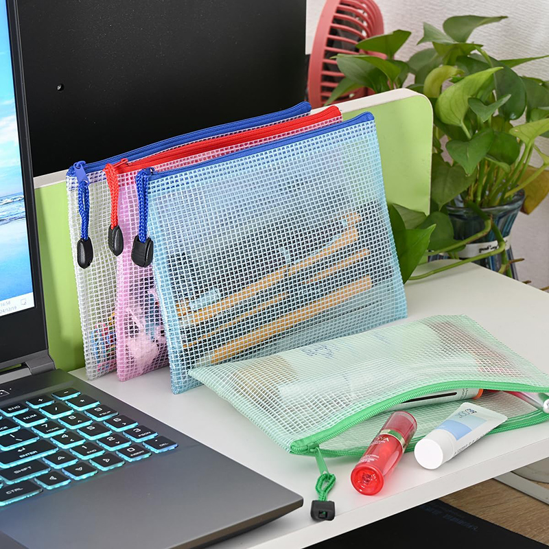 Bolsas de malla con cremallera - Binder Storage Box reseña y precio