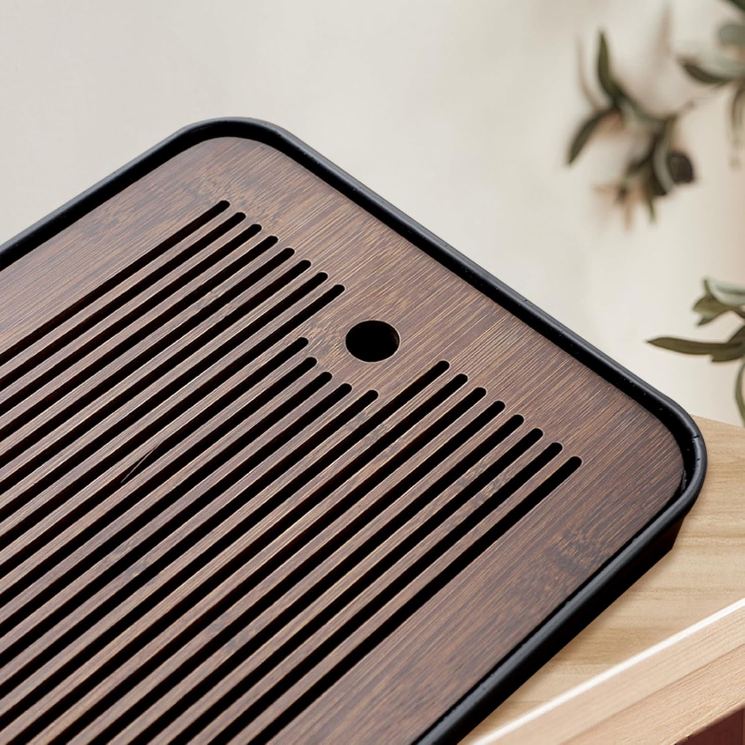 Bandeja de Té de Bambú Natural - Office Furniture Set reseña y precio